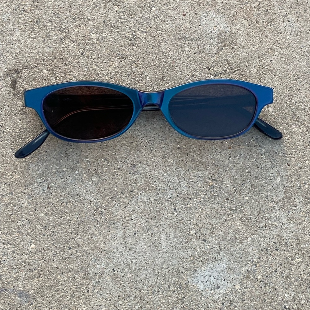 Vintage Tommy Hilfiger metallic blue Sunglasses